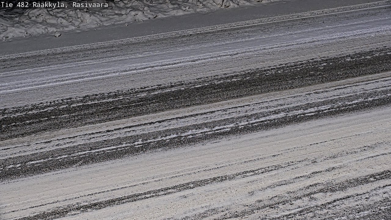 Weather Camera Image Väg 482 Rääkkylä, Rasivaara, Rääkkylä, Pohjois-Karjala