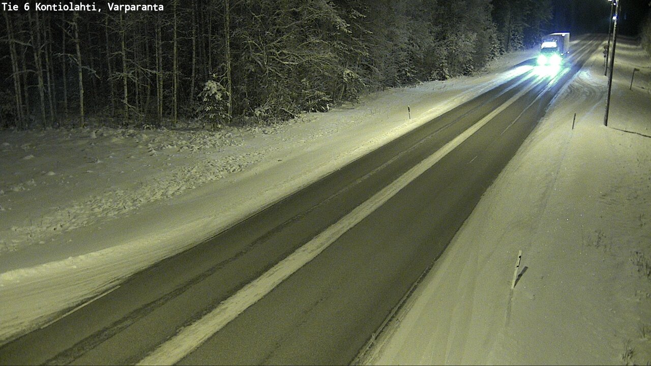 Kelikamerat Kuva Tie 6 Kontiolahti, Varpara, Kontiolahti, Pohjois-Karjala