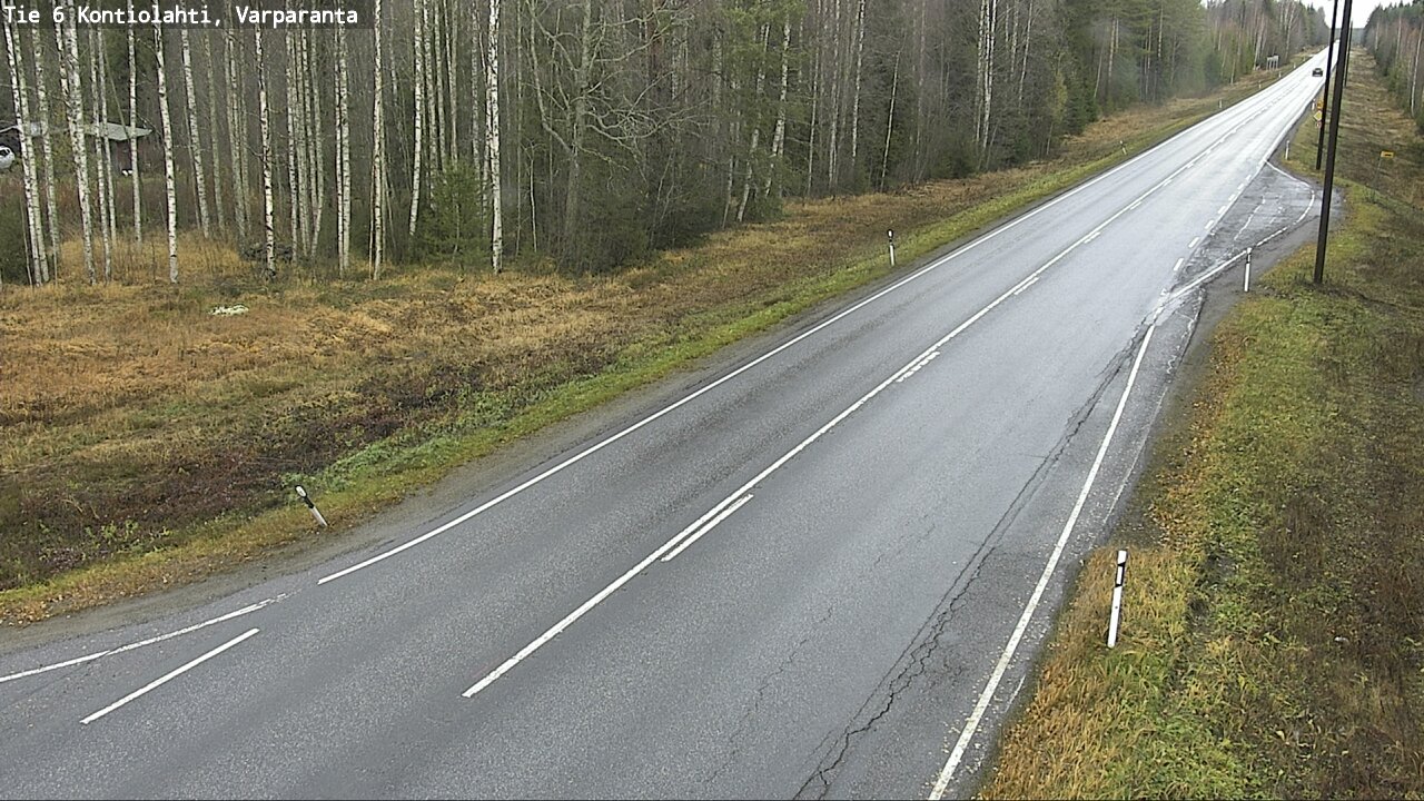 Kelikamerat Kuva Tie 6 Kontiolahti, Varpara, Kontiolahti, Pohjois-Karjala