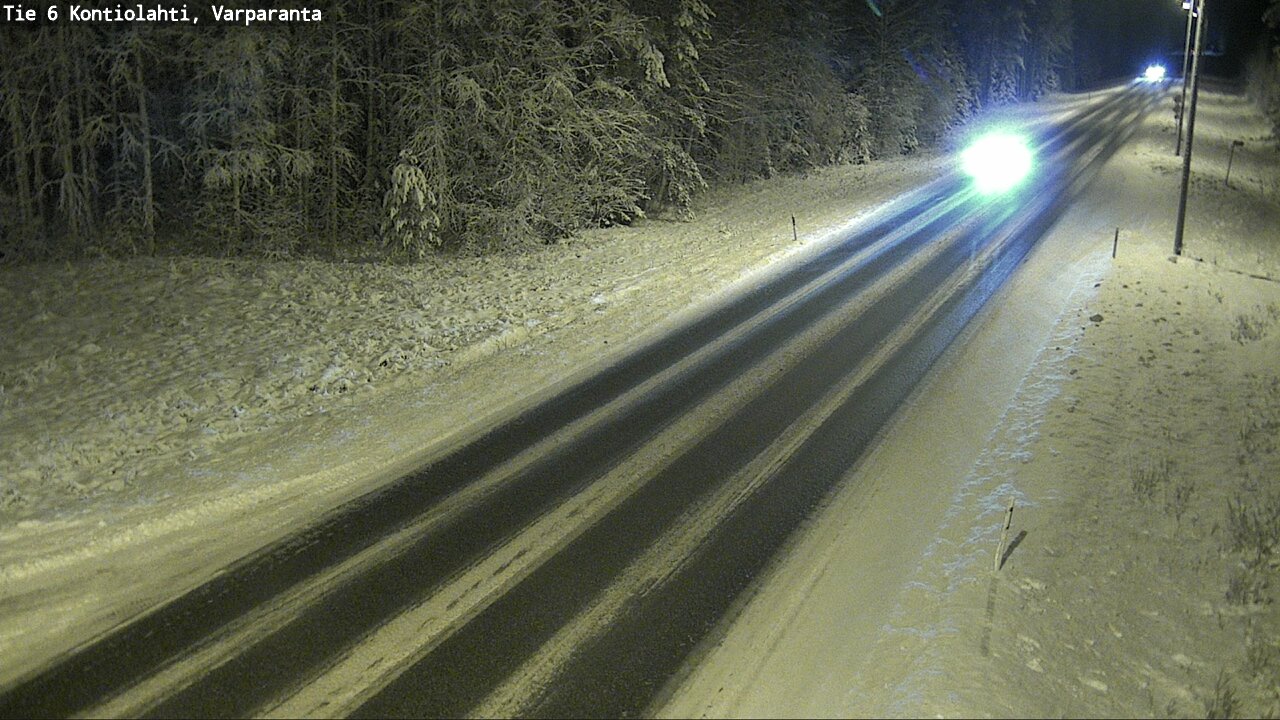 Kelikamerat Kuva Tie 6 Kontiolahti, Varpara, Kontiolahti, Pohjois-Karjala