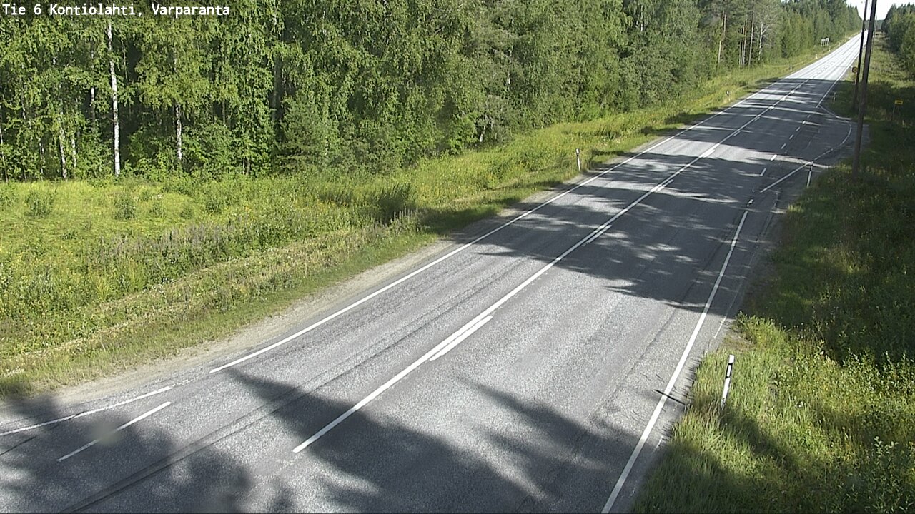 Kelikamerat Kuva Tie 6 Kontiolahti, Varpara, Kontiolahti, Pohjois-Karjala