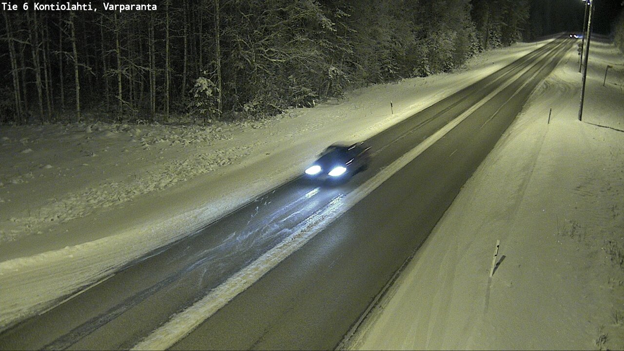 Kelikamerat Kuva Tie 6 Kontiolahti, Varpara, Kontiolahti, Pohjois-Karjala