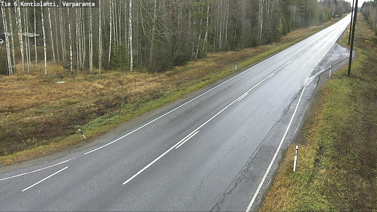 Kelikamerat Kuva Tie 6 Kontiolahti, Varpara, Kontiolahti, Pohjois-Karjala