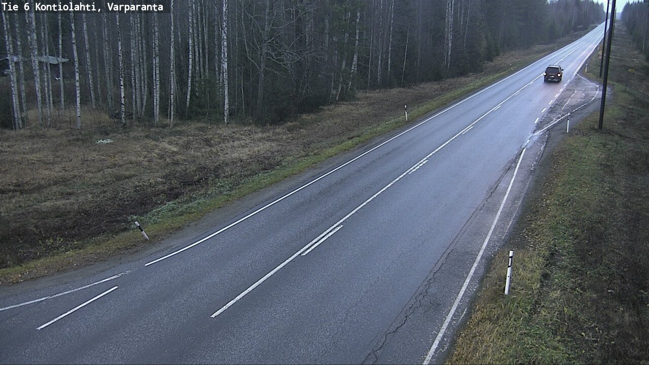 Kelikamerat Kuva Tie 6 Kontiolahti, Varpara, Kontiolahti, Pohjois-Karjala
