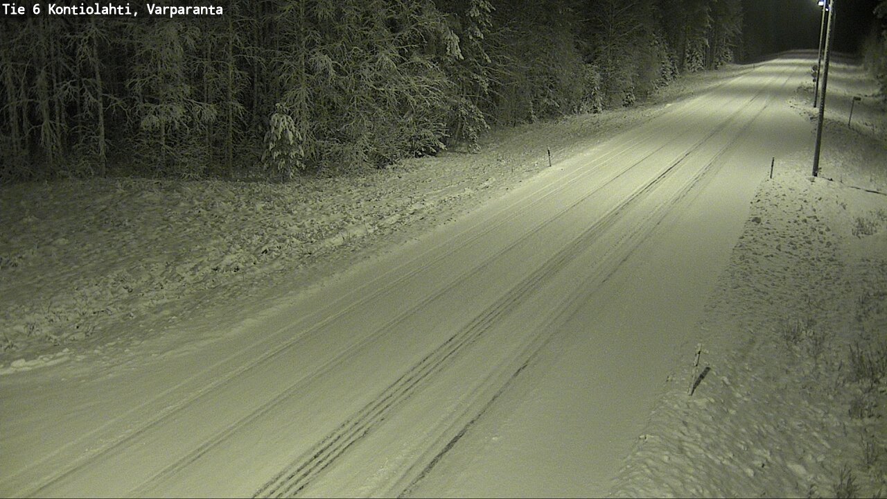 Kelikamerat Kuva Tie 6 Kontiolahti, Varpara, Kontiolahti, Pohjois-Karjala