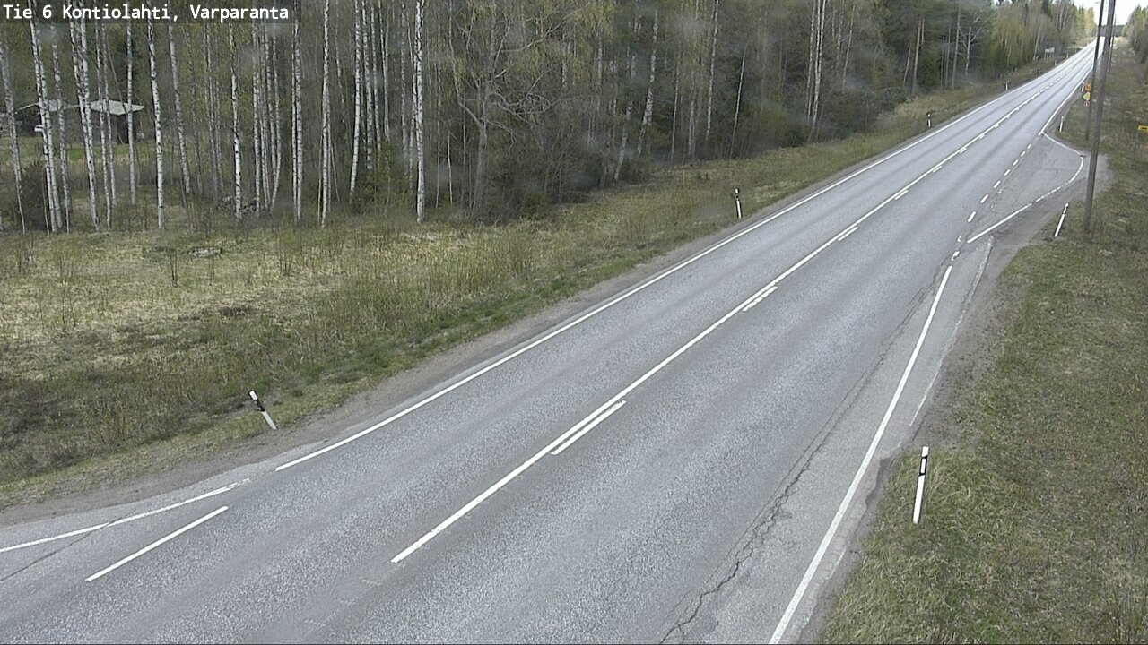 Kelikamerat Kuva Tie 6 Kontiolahti, Varpara, Kontiolahti, Pohjois-Karjala