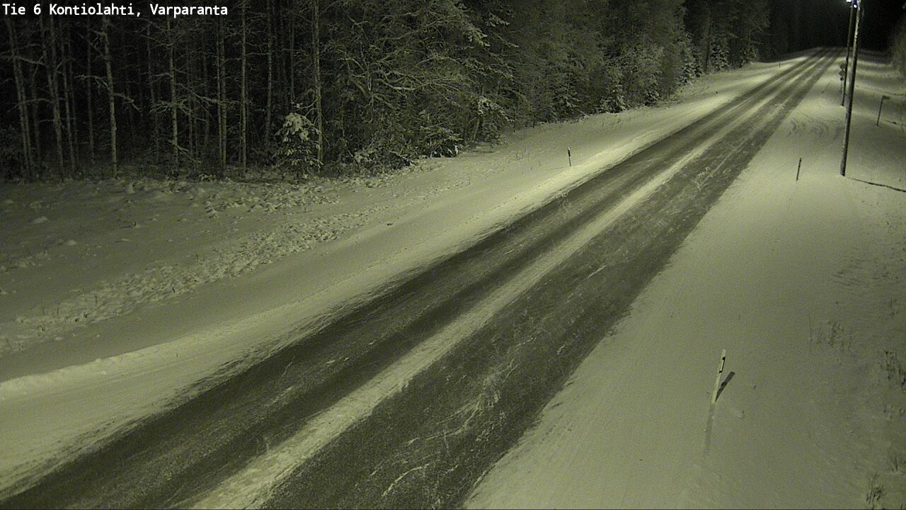 Kelikamerat Kuva Tie 6 Kontiolahti, Varpara, Kontiolahti, Pohjois-Karjala