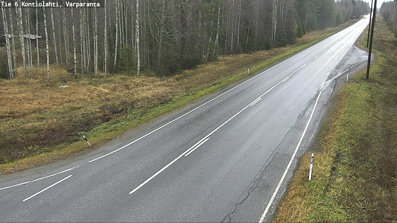 Kelikamerat Kuva Tie 6 Kontiolahti, Varpara, Kontiolahti, Pohjois-Karjala