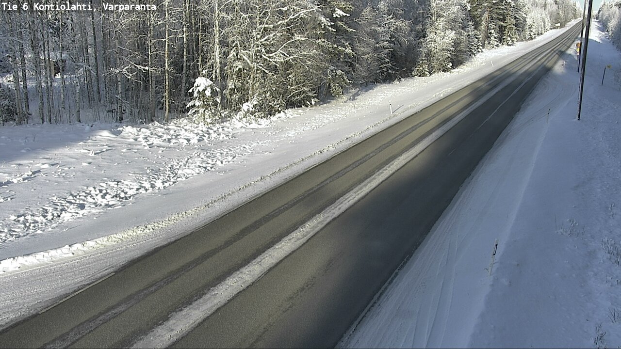 Kelikamerat Kuva Tie 6 Kontiolahti, Varpara, Kontiolahti, Pohjois-Karjala
