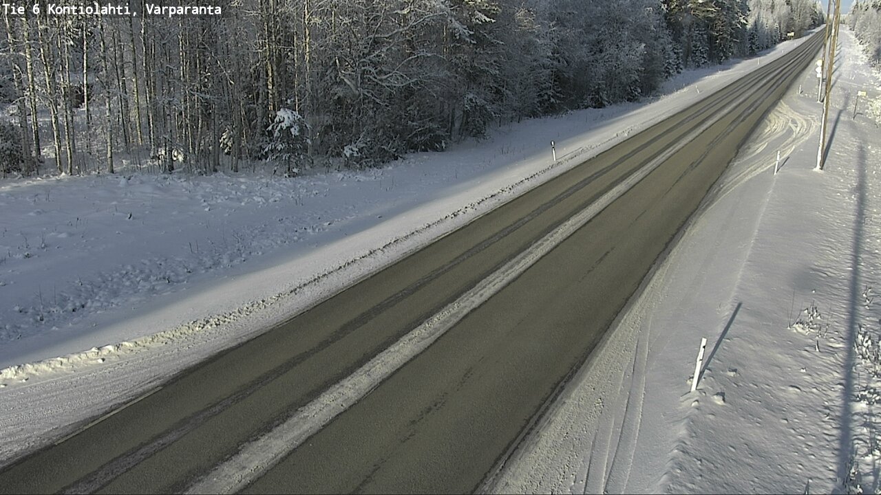 Kelikamerat Kuva Tie 6 Kontiolahti, Varpara, Kontiolahti, Pohjois-Karjala