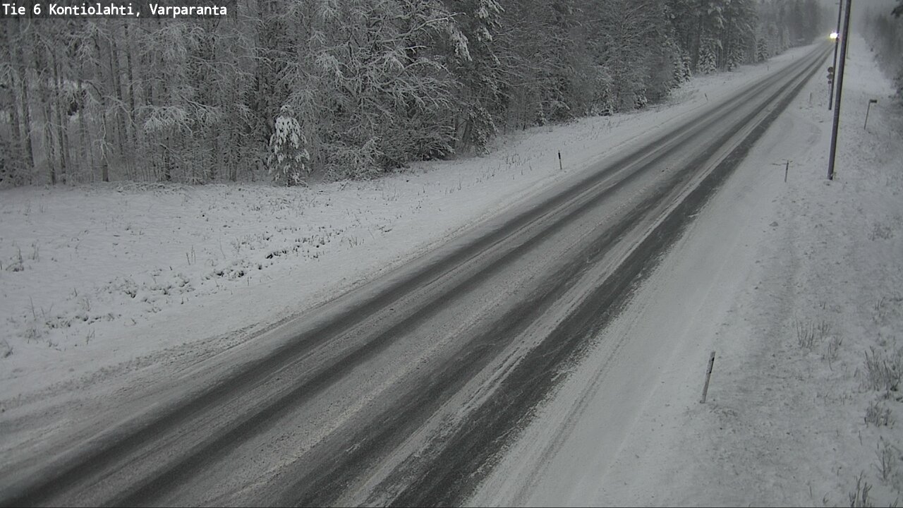 Kelikamerat Kuva Tie 6 Kontiolahti, Varpara, Kontiolahti, Pohjois-Karjala