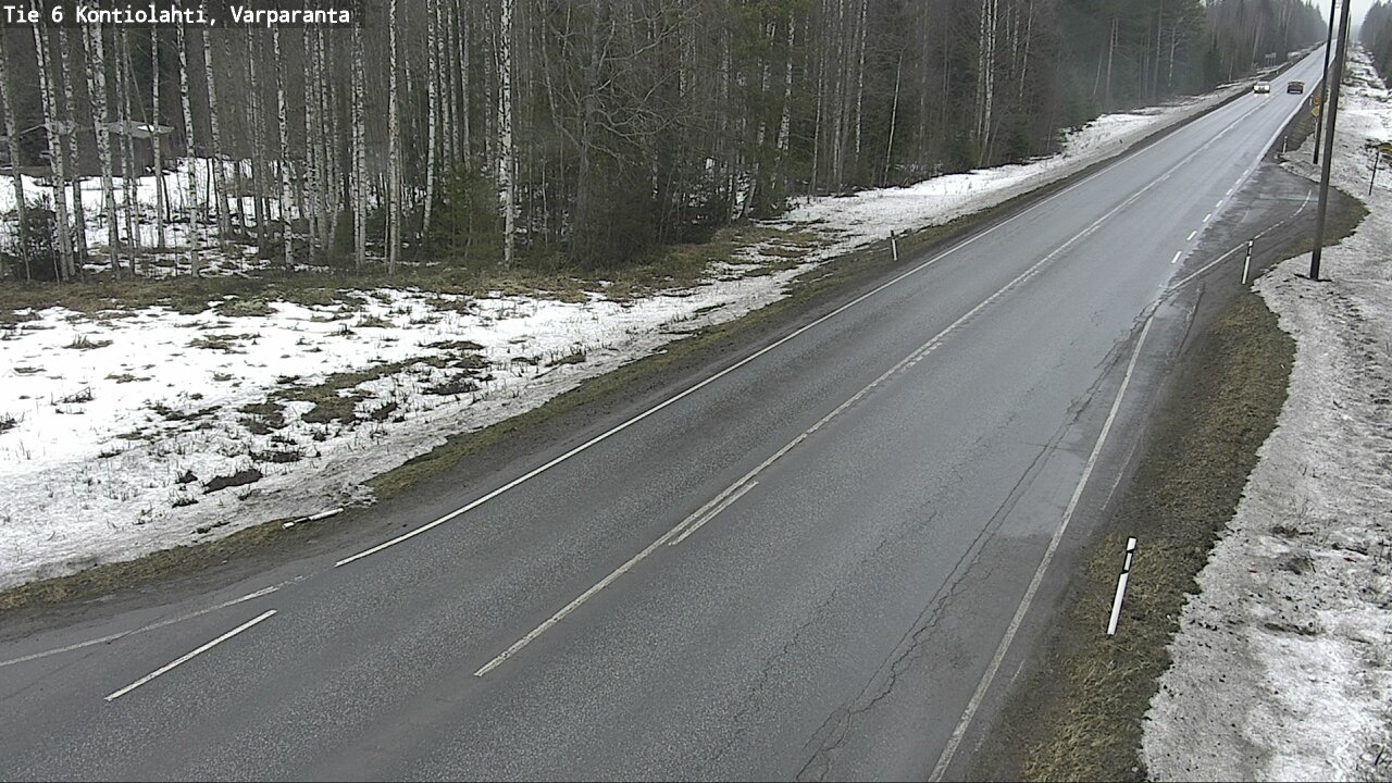 Kelikamerat Kuva Tie 6 Kontiolahti, Varpara, Kontiolahti, Pohjois-Karjala