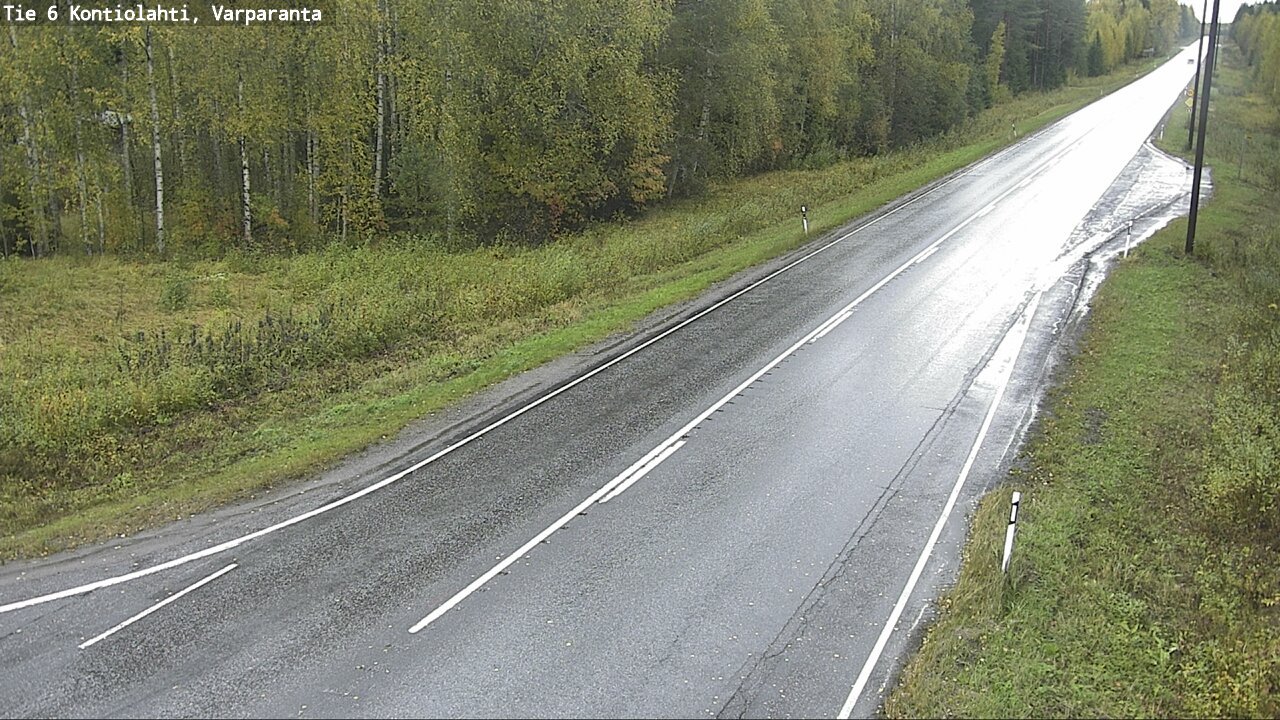 Weather Camera Image Road 6 Kontiolahti, Varparanta, Kontiolahti, Pohjois-Karjala