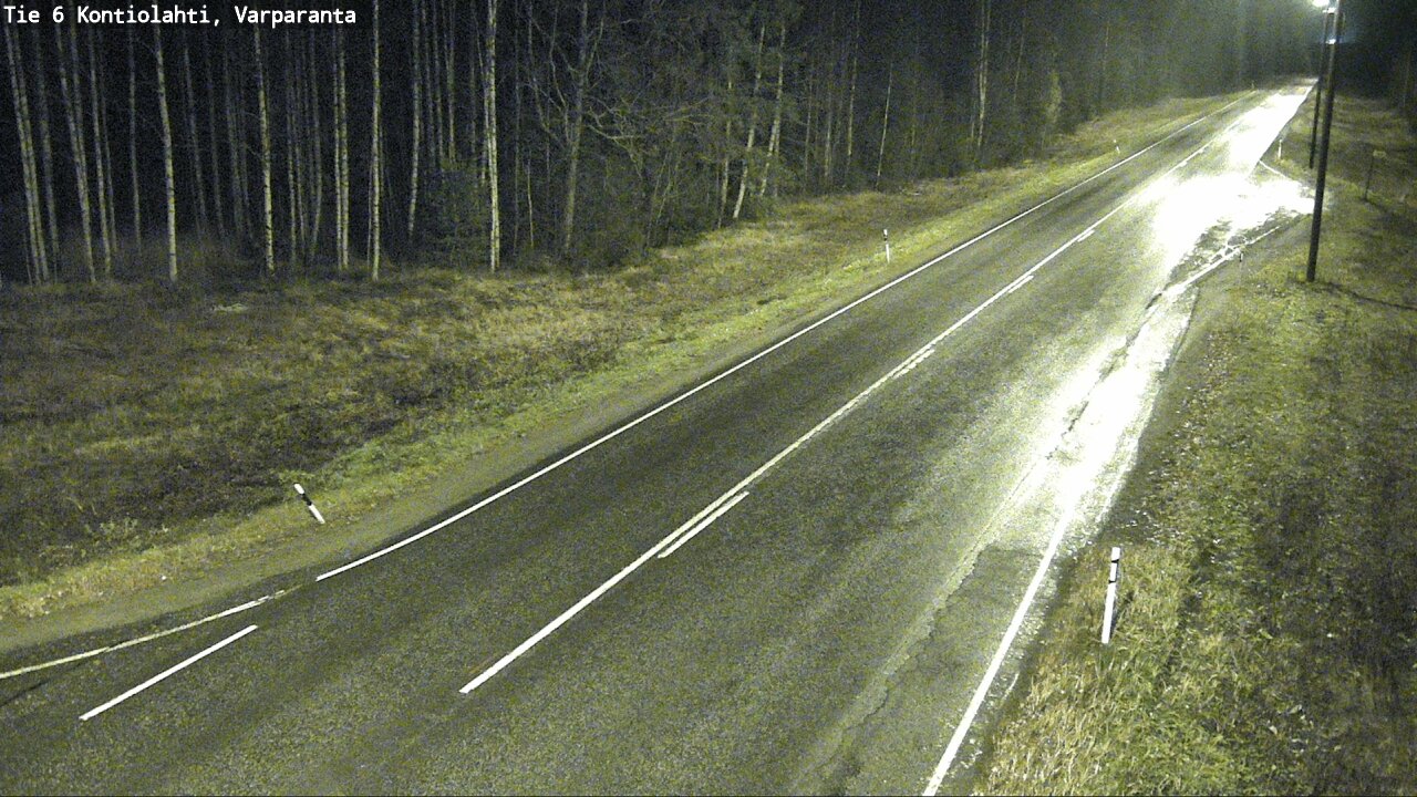 Kelikamerat Kuva Tie 6 Kontiolahti, Varpara, Kontiolahti, Pohjois-Karjala