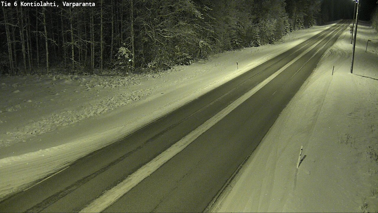 Kelikamerat Kuva Tie 6 Kontiolahti, Varpara, Kontiolahti, Pohjois-Karjala