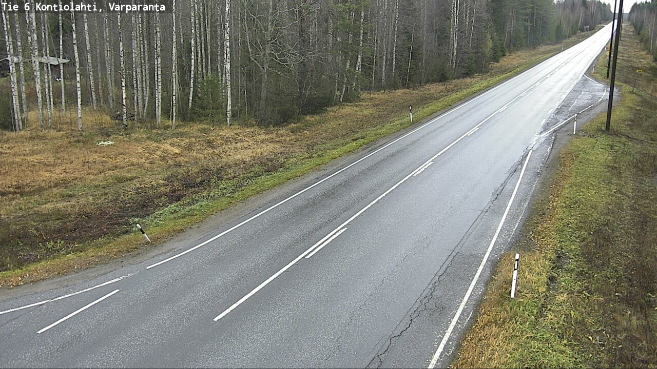 Kelikamerat Kuva Tie 6 Kontiolahti, Varpara, Kontiolahti, Pohjois-Karjala