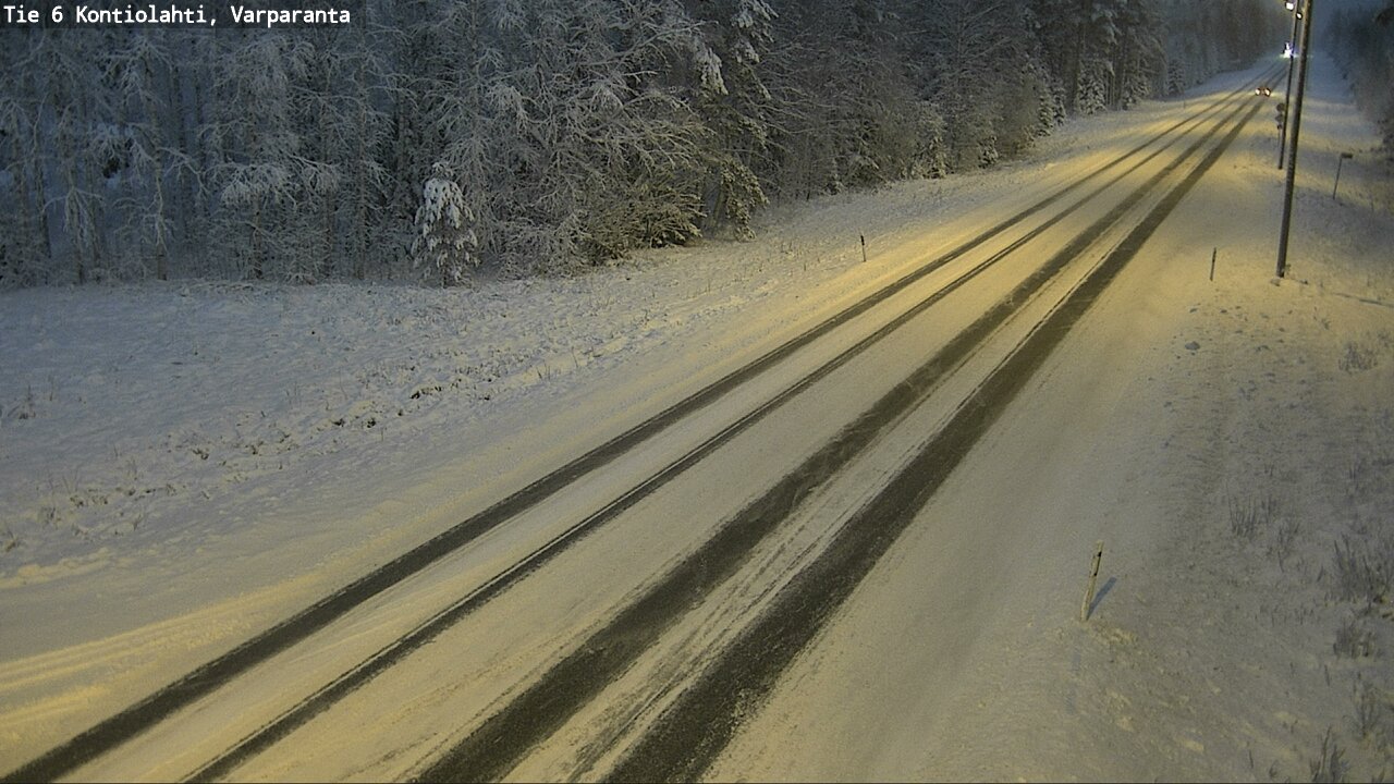 Kelikamerat Kuva Tie 6 Kontiolahti, Varpara, Kontiolahti, Pohjois-Karjala