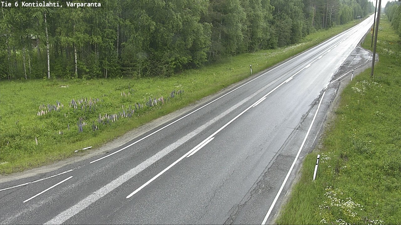 Kelikamerat Kuva Tie 6 Kontiolahti, Varpara, Kontiolahti, Pohjois-Karjala