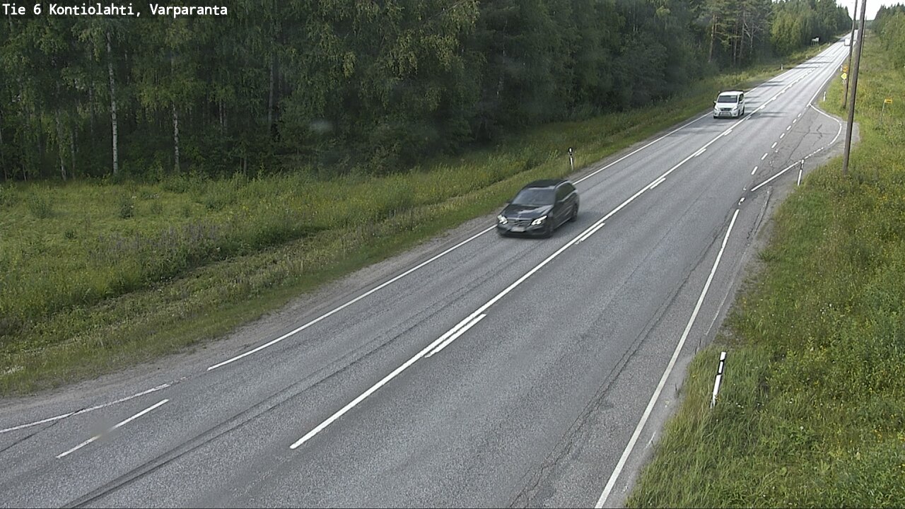 Weather Camera Image Road 6 Kontiolahti, Varparanta, Kontiolahti, Pohjois-Karjala
