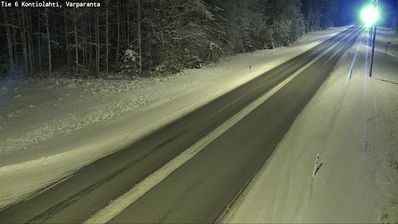 Kelikamerat Kuva Tie 6 Kontiolahti, Varpara, Kontiolahti, Pohjois-Karjala