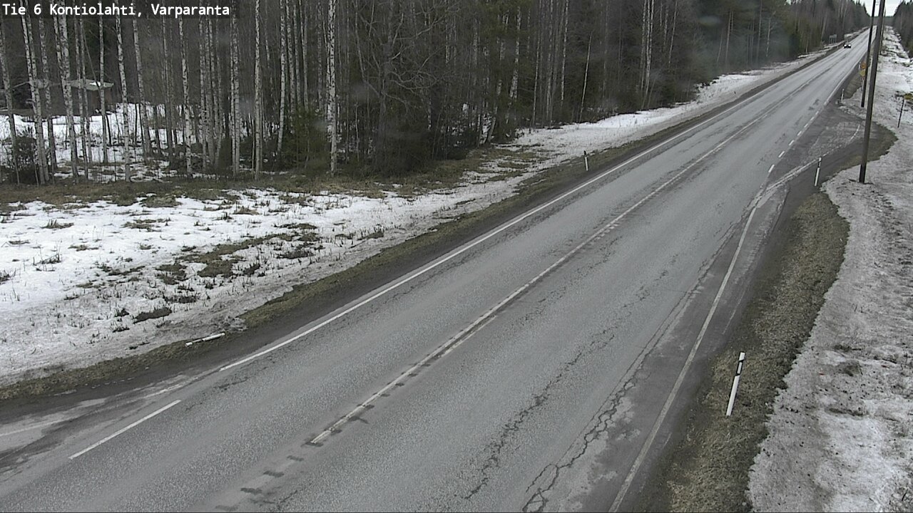 Kelikamerat Kuva Tie 6 Kontiolahti, Varpara, Kontiolahti, Pohjois-Karjala