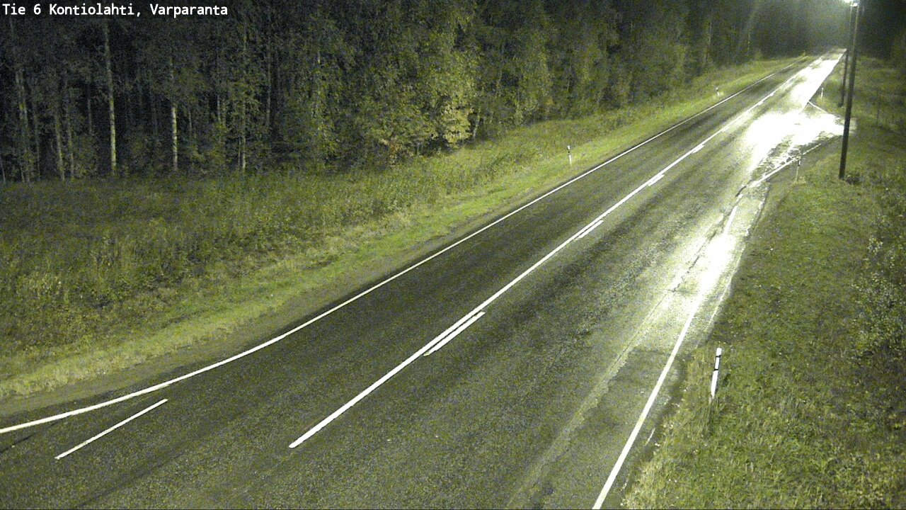 Weather Camera Image Road 6 Kontiolahti, Varparanta, Kontiolahti, Pohjois-Karjala
