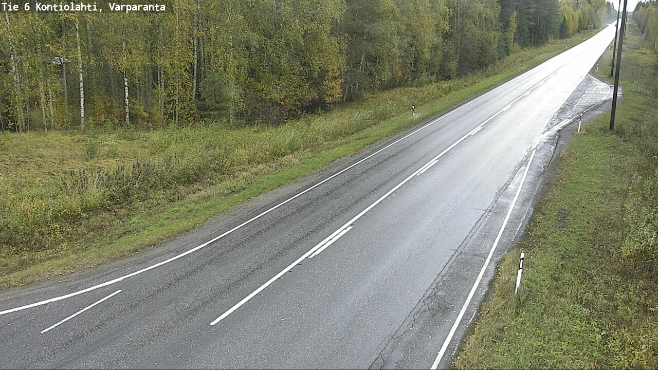 Kelikamerat Kuva Tie 6 Kontiolahti, Varpara, Kontiolahti, Pohjois-Karjala
