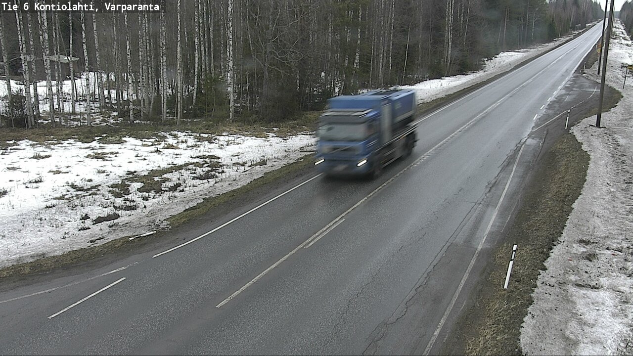 Kelikamerat Kuva Tie 6 Kontiolahti, Varpara, Kontiolahti, Pohjois-Karjala