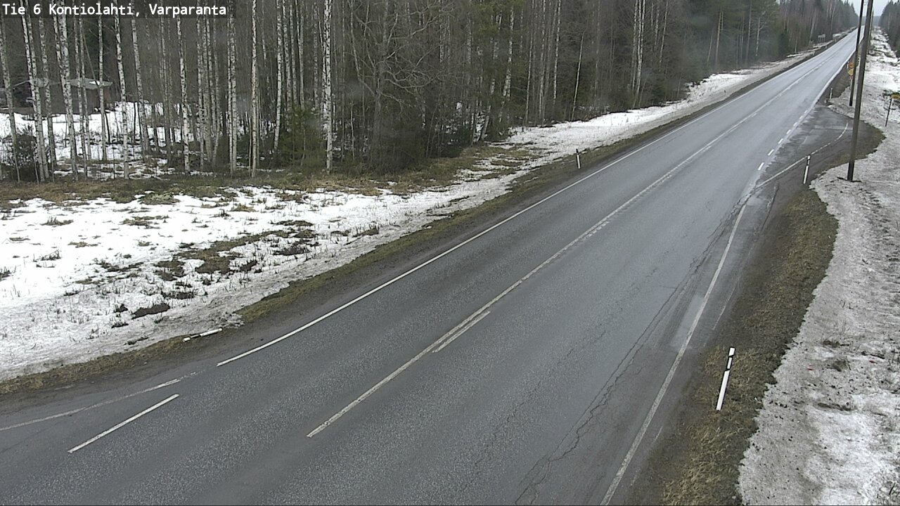 Kelikamerat Kuva Tie 6 Kontiolahti, Varpara, Kontiolahti, Pohjois-Karjala