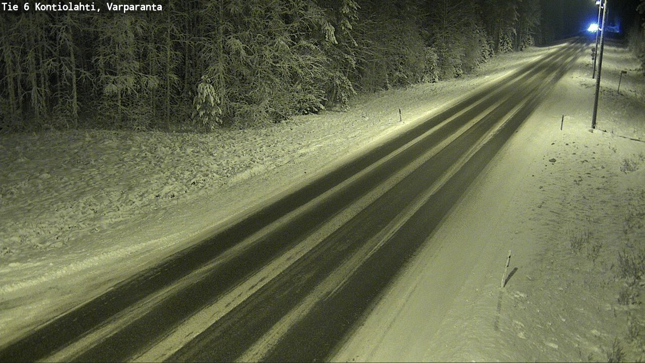 Kelikamerat Kuva Tie 6 Kontiolahti, Varpara, Kontiolahti, Pohjois-Karjala