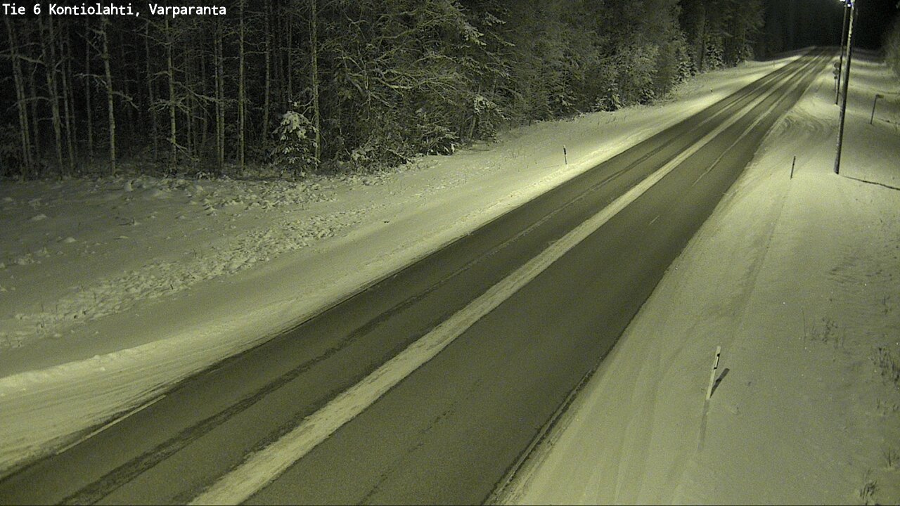Kelikamerat Kuva Tie 6 Kontiolahti, Varpara, Kontiolahti, Pohjois-Karjala