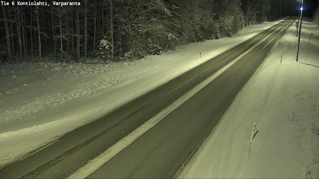 Kelikamerat Kuva Tie 6 Kontiolahti, Varpara, Kontiolahti, Pohjois-Karjala
