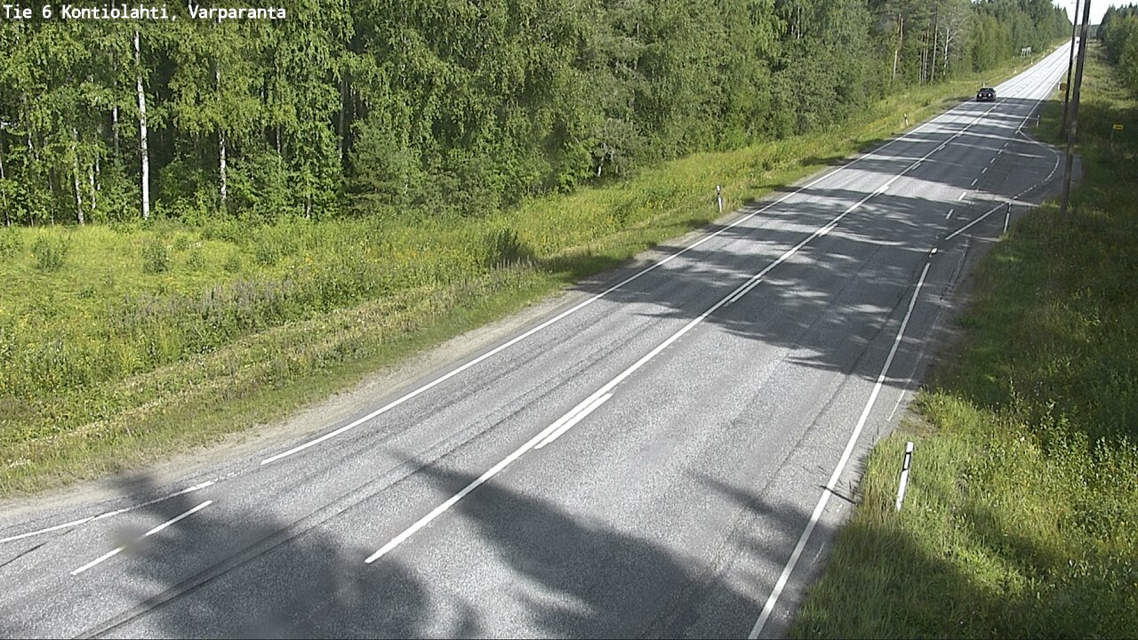 Kelikamerat Kuva Tie 6 Kontiolahti, Varpara, Kontiolahti, Pohjois-Karjala