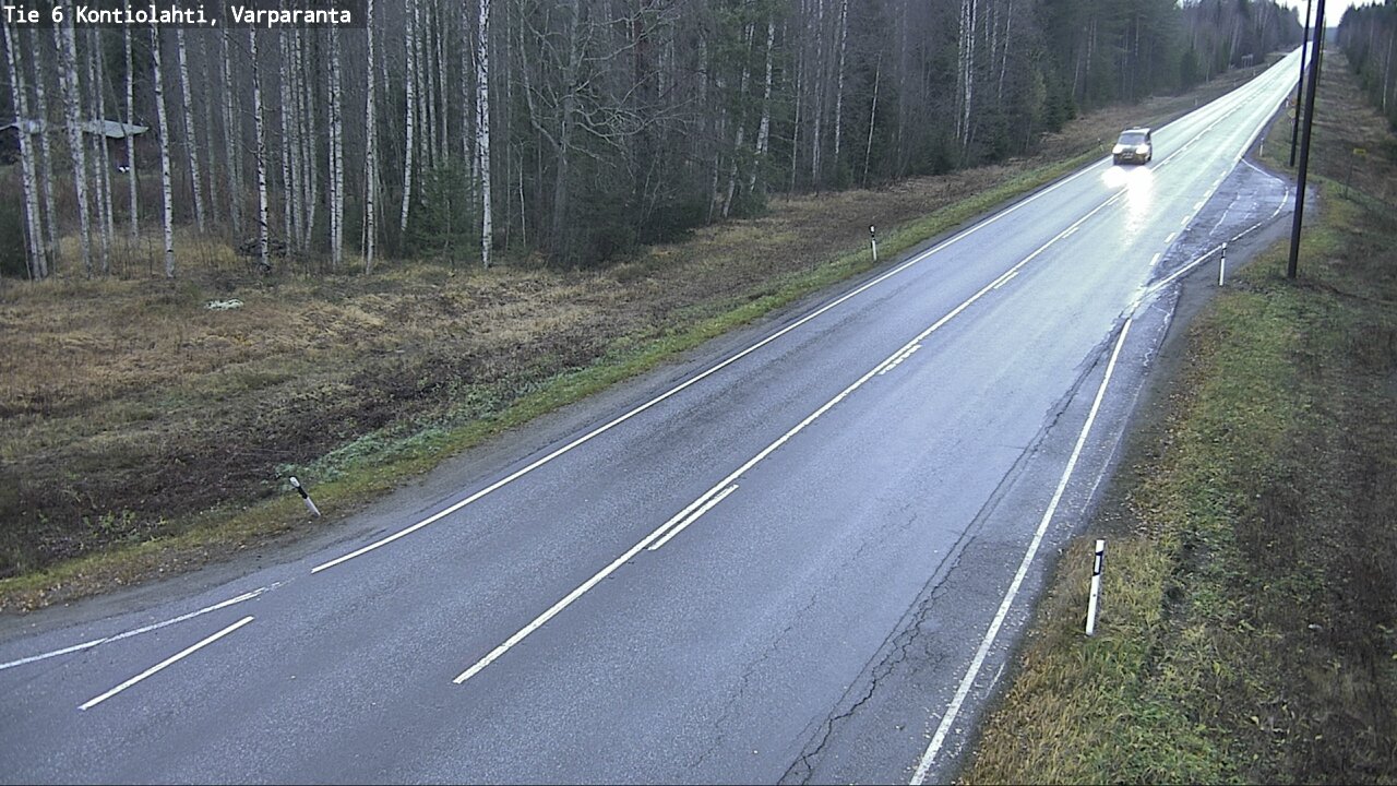 Kelikamerat Kuva Tie 6 Kontiolahti, Varpara, Kontiolahti, Pohjois-Karjala