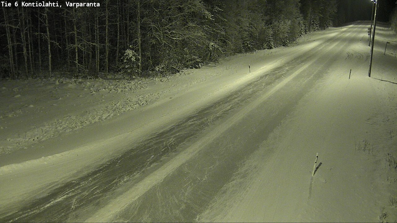 Kelikamerat Kuva Tie 6 Kontiolahti, Varpara, Kontiolahti, Pohjois-Karjala