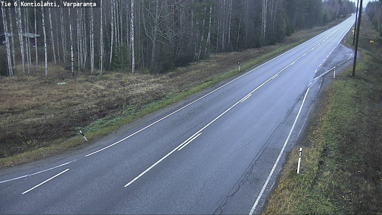 Kelikamerat Kuva Tie 6 Kontiolahti, Varpara, Kontiolahti, Pohjois-Karjala