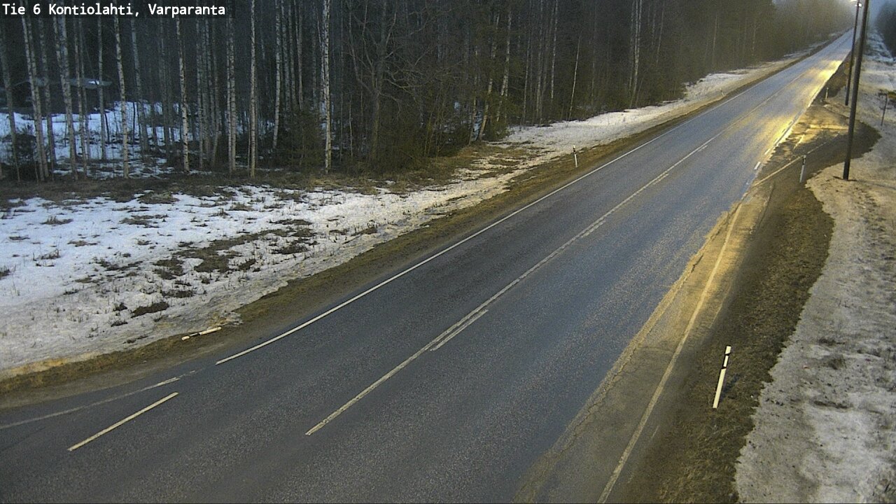 Kelikamerat Kuva Tie 6 Kontiolahti, Varpara, Kontiolahti, Pohjois-Karjala