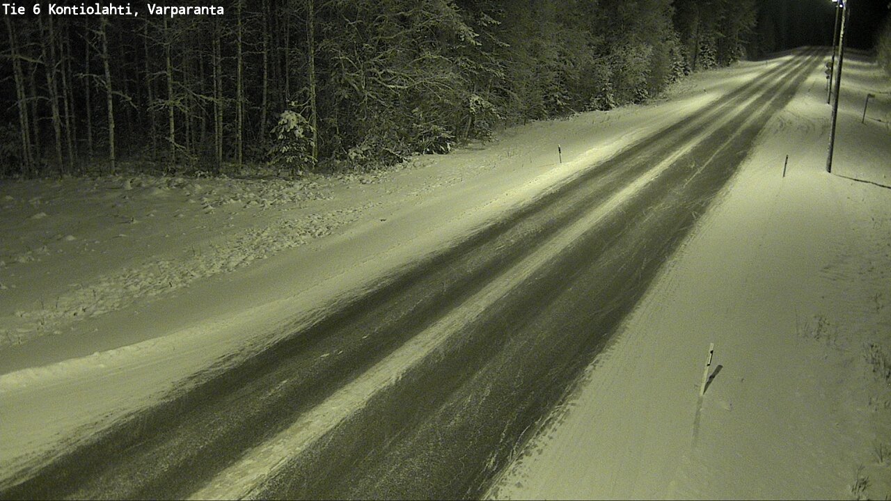 Kelikamerat Kuva Tie 6 Kontiolahti, Varpara, Kontiolahti, Pohjois-Karjala