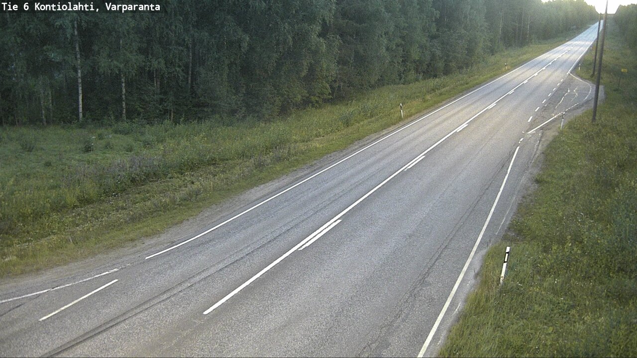 Kelikamerat Kuva Tie 6 Kontiolahti, Varpara, Kontiolahti, Pohjois-Karjala