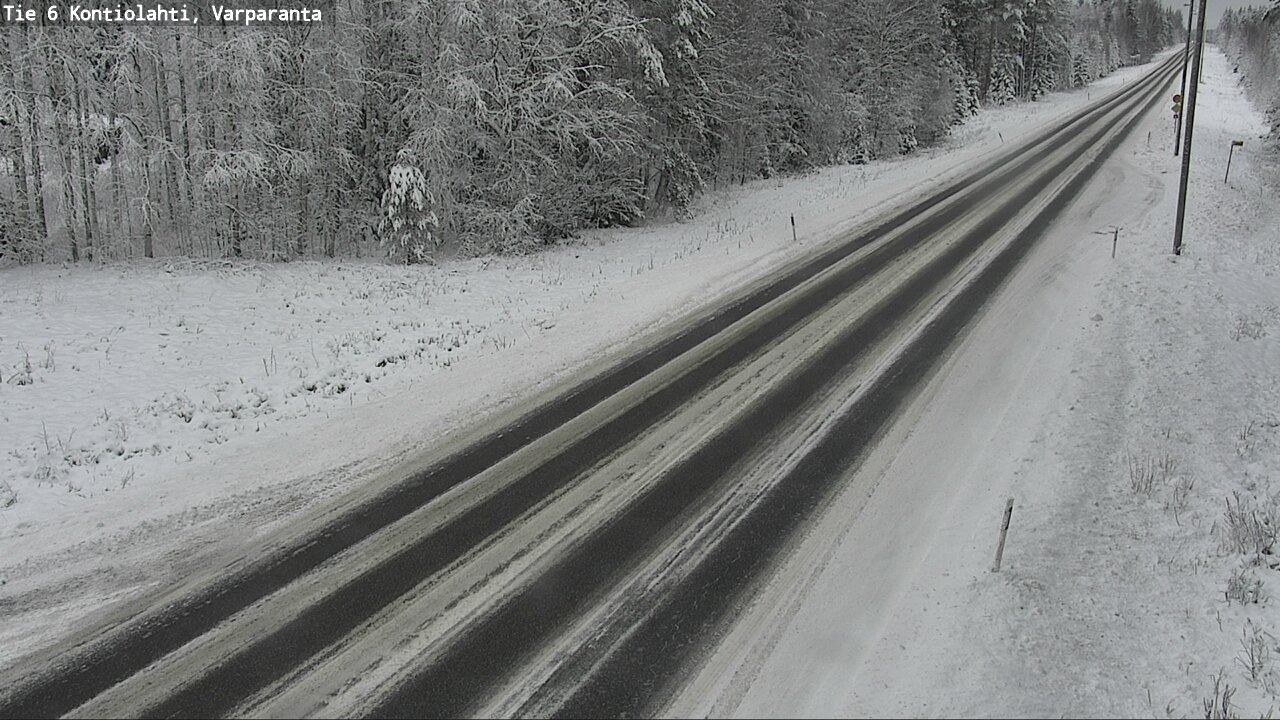 Kelikamerat Kuva Tie 6 Kontiolahti, Varpara, Kontiolahti, Pohjois-Karjala