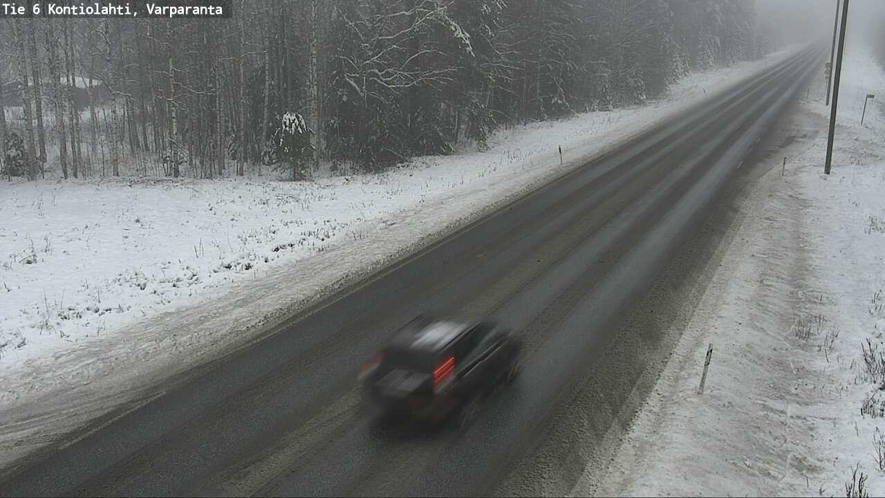 Weather Camera Image Road 6 Kontiolahti, Varparanta, Kontiolahti, Pohjois-Karjala