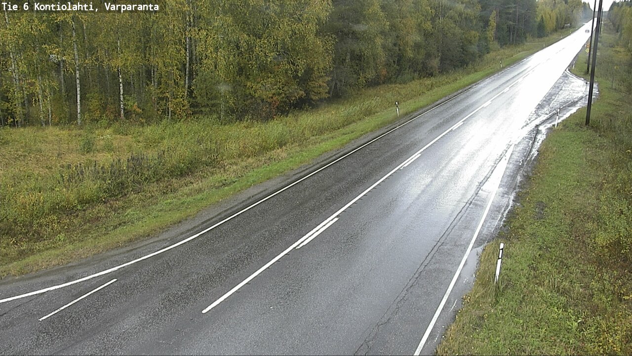 Weather Camera Image Road 6 Kontiolahti, Varparanta, Kontiolahti, Pohjois-Karjala