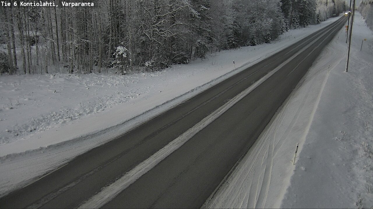 Kelikamerat Kuva Tie 6 Kontiolahti, Varpara, Kontiolahti, Pohjois-Karjala