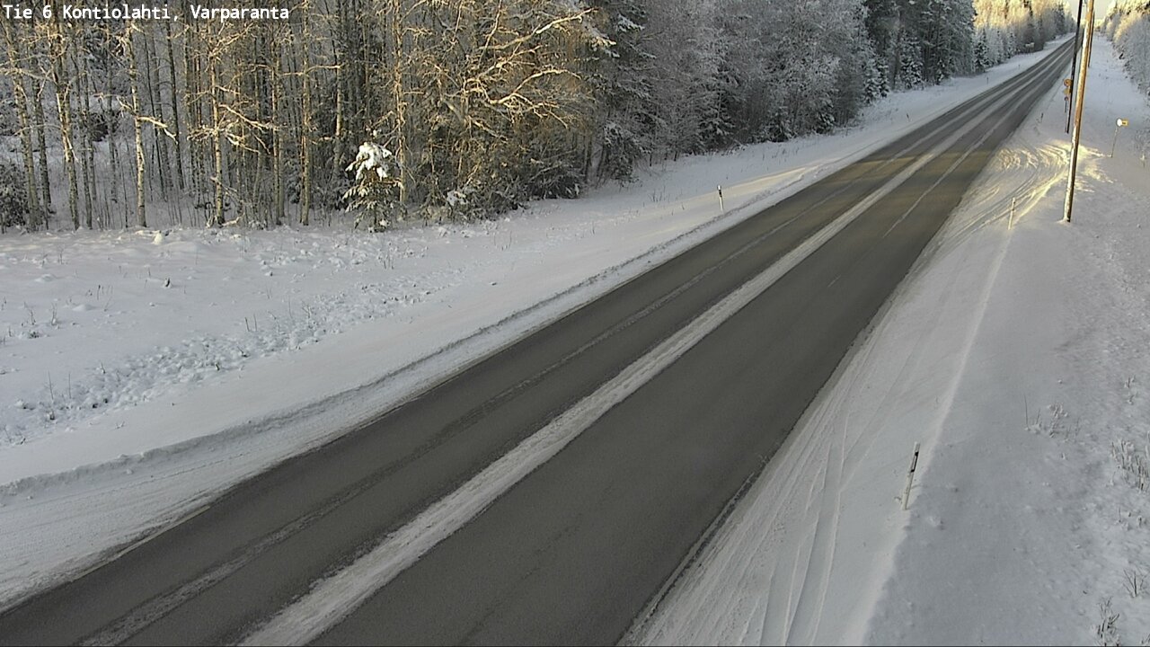 Kelikamerat Kuva Tie 6 Kontiolahti, Varpara, Kontiolahti, Pohjois-Karjala