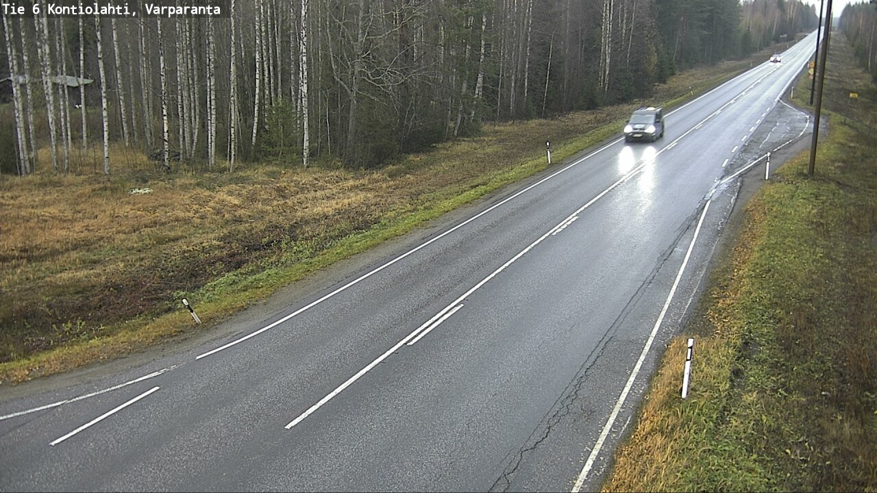 Kelikamerat Kuva Tie 6 Kontiolahti, Varpara, Kontiolahti, Pohjois-Karjala