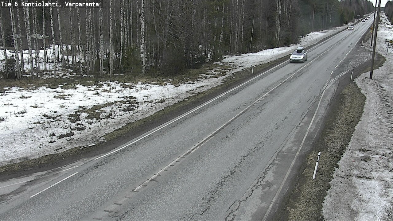 Kelikamerat Kuva Tie 6 Kontiolahti, Varpara, Kontiolahti, Pohjois-Karjala