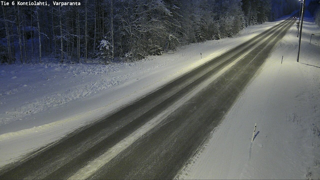 Kelikamerat Kuva Tie 6 Kontiolahti, Varpara, Kontiolahti, Pohjois-Karjala