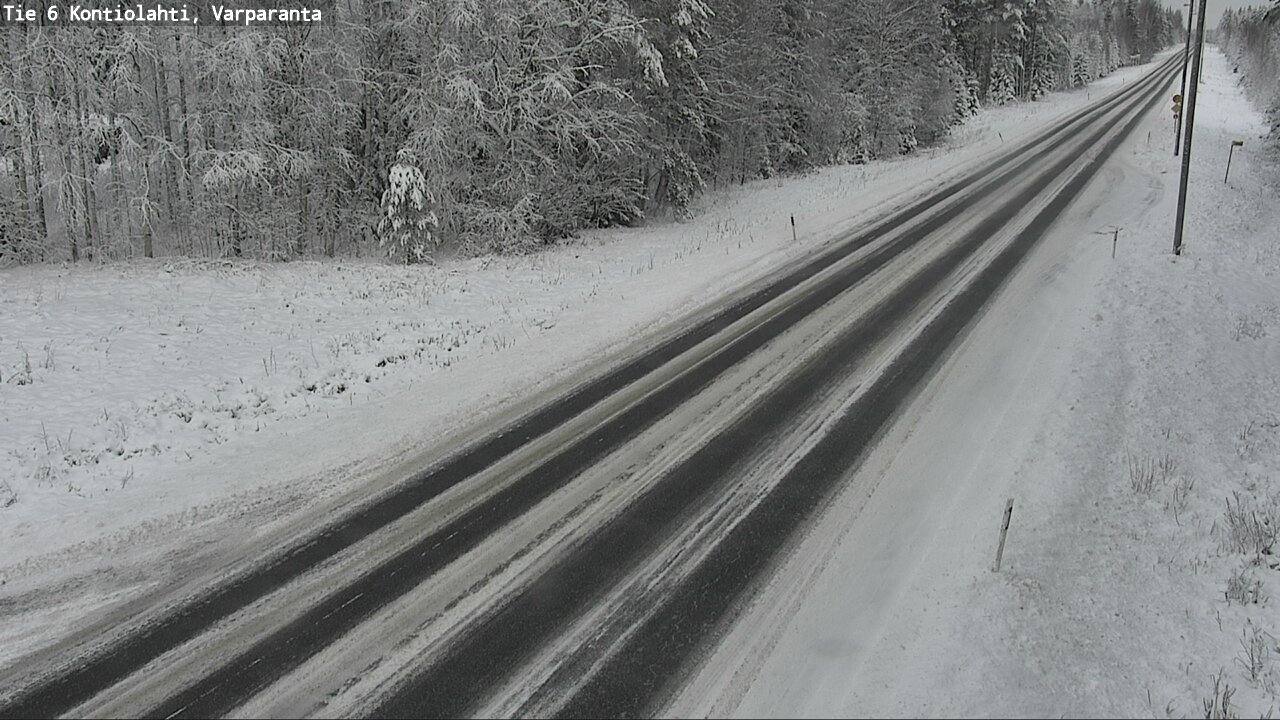 Kelikamerat Kuva Tie 6 Kontiolahti, Varpara, Kontiolahti, Pohjois-Karjala