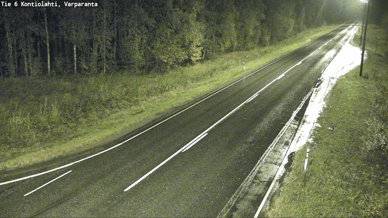 Weather Camera Image Road 6 Kontiolahti, Varparanta, Kontiolahti, Pohjois-Karjala