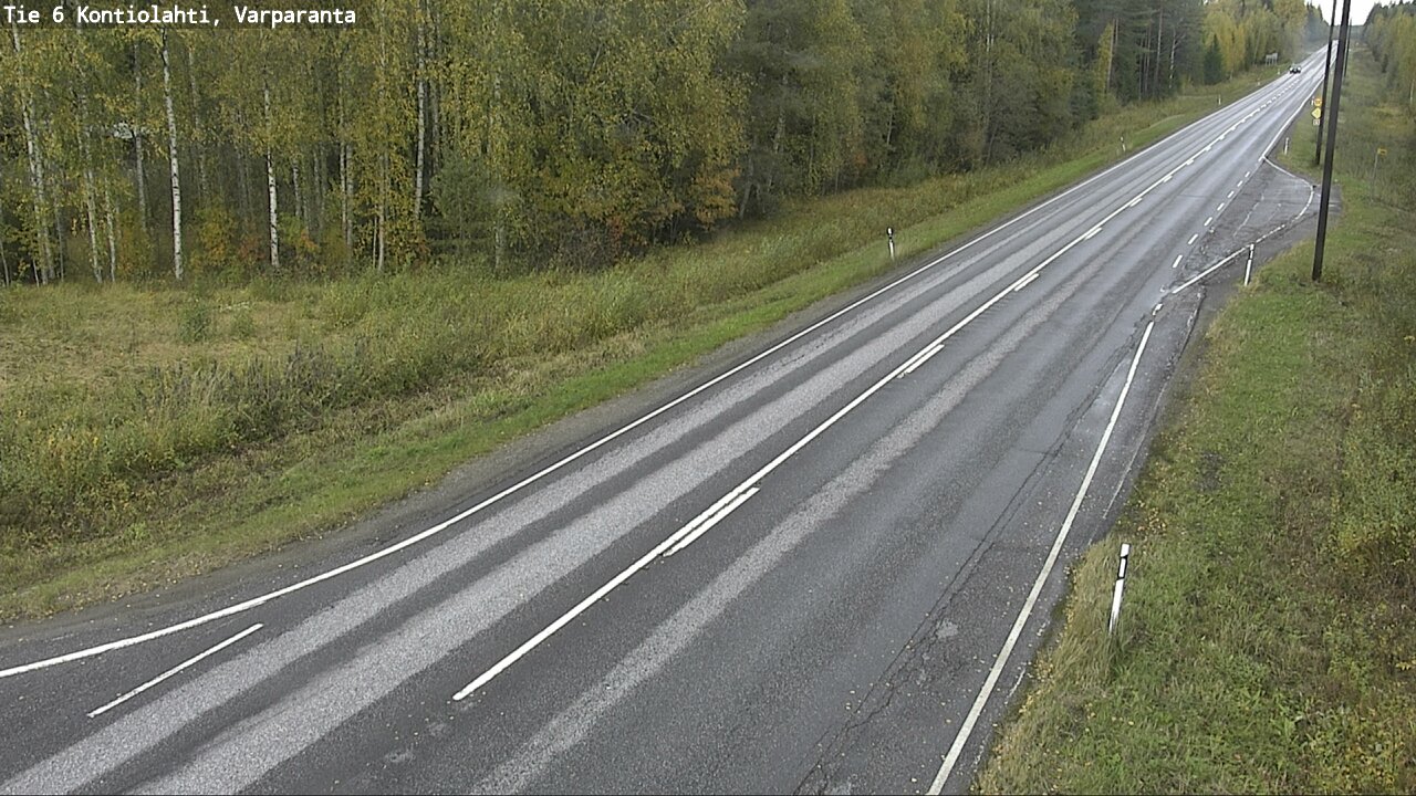 Kelikamerat Kuva Tie 6 Kontiolahti, Varpara, Kontiolahti, Pohjois-Karjala